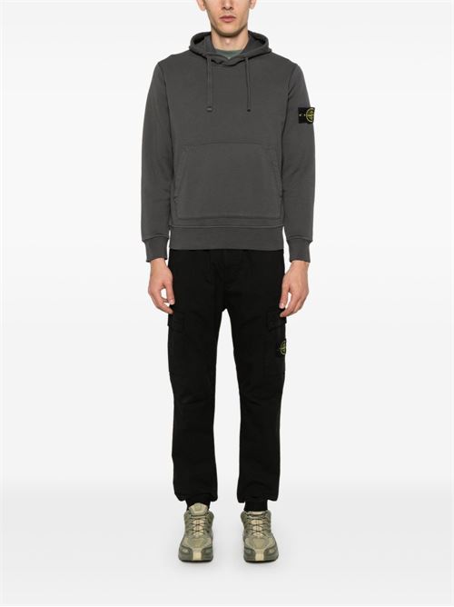 Hooded sweatshirt with Compass appliqué STONE ISLAND | 6100045S0051V0065